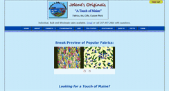 Desktop Screenshot of jolenesoriginals.com